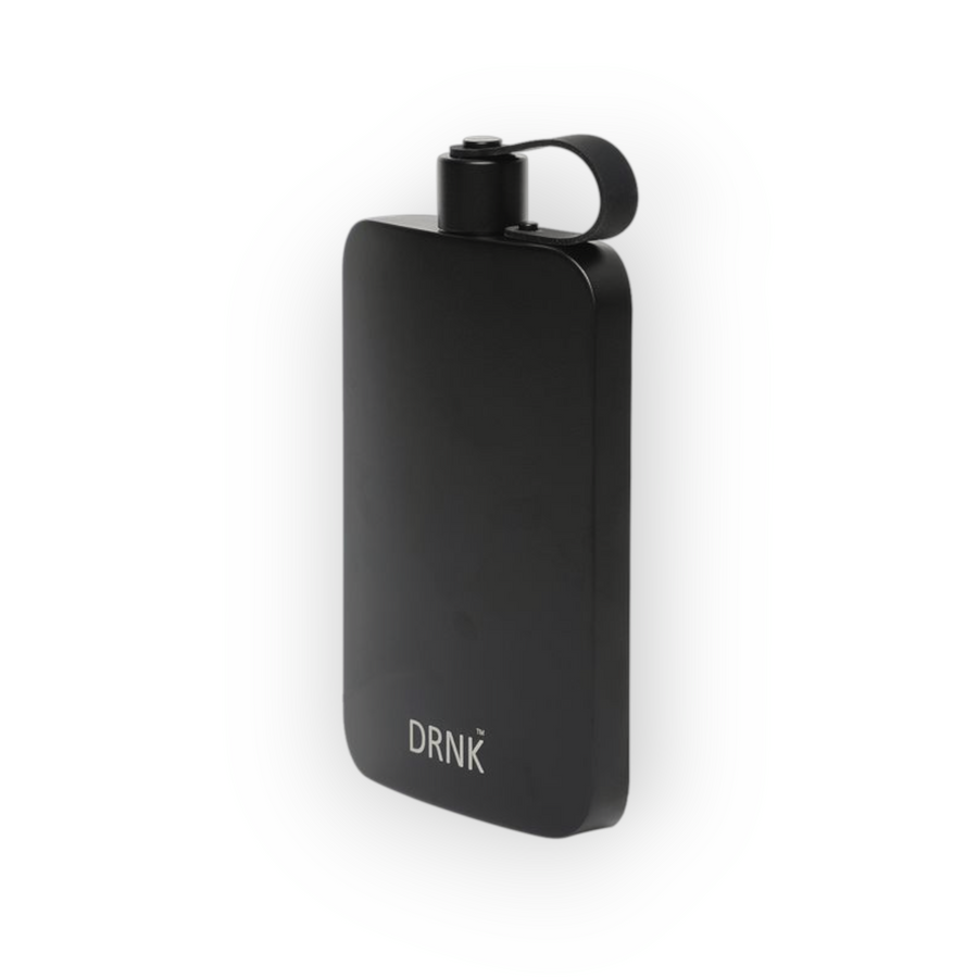 Stainless Steel slim water bottle - Graphite Black (500 ml)