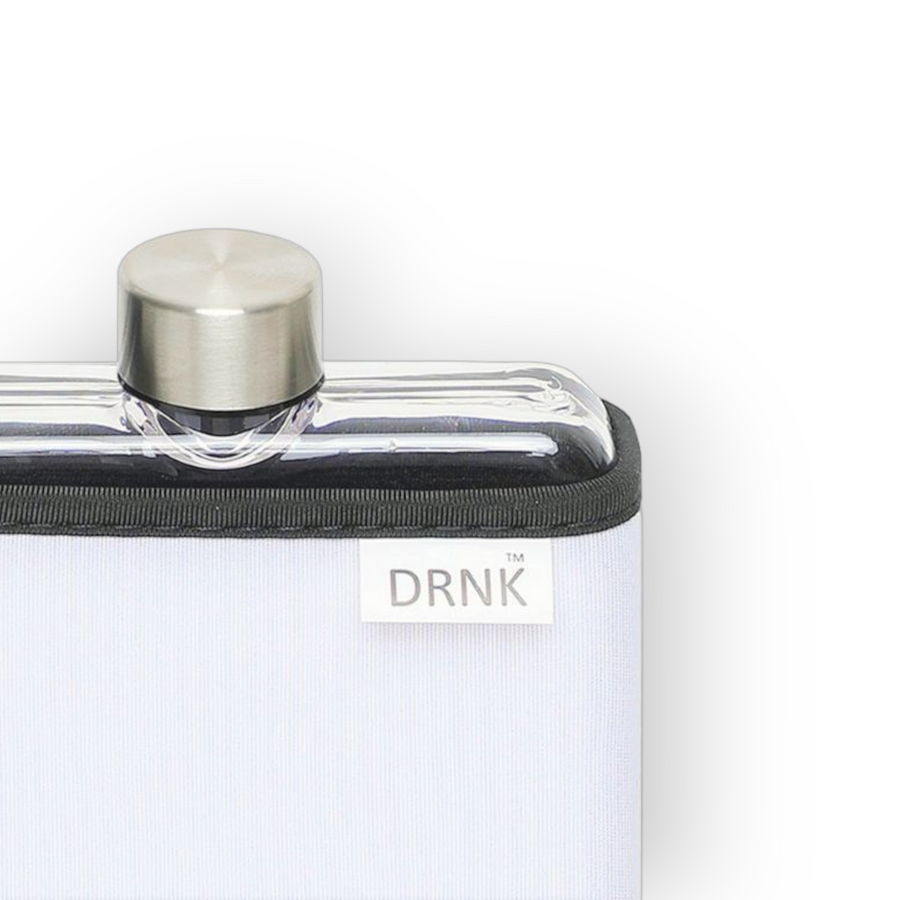 Tritan slim water bottle with White sleeve (500 ml)