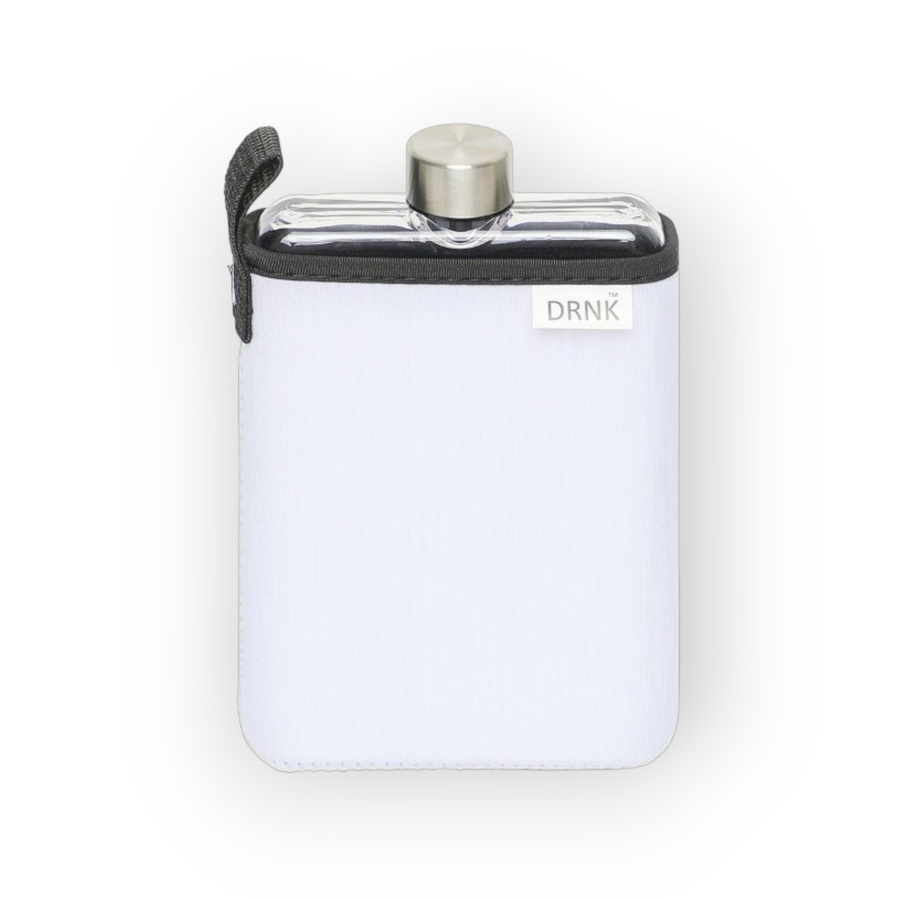 Tritan slim water bottle with White sleeve (500 ml)