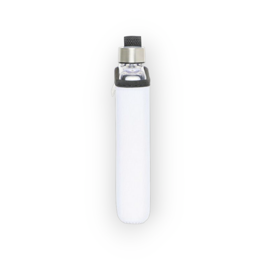 Tritan slim water bottle with White sleeve (500 ml)