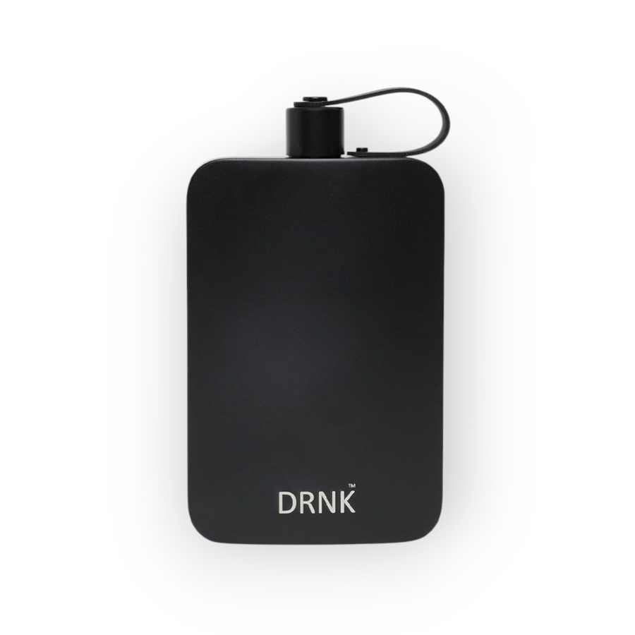 Stainless Steel slim water bottle - Graphite Black (500 ml)