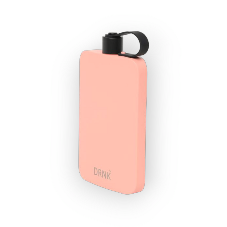Stainless Steel slim water bottle - Coral Pink (500 ml)