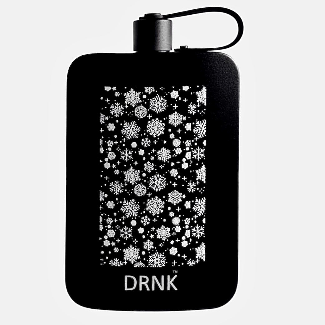 Limited Edition steel bottle. Christmas Drop 24 - SNOWFLAKE. 500ml