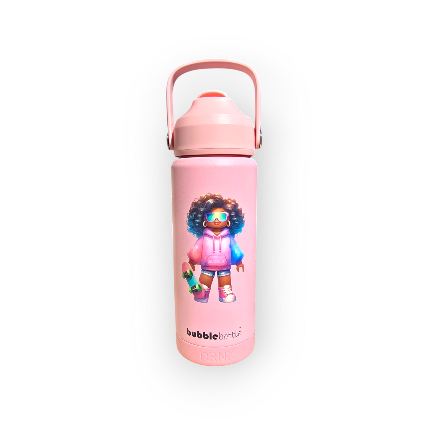 Bubblebottle Neon - Insulated Steel kids water bottle (532 ml)