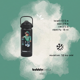 Bubblebottle Legend - Insulated Kids Water Bottle (18oz / 550ml)