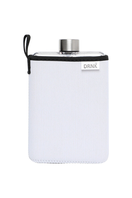 White sleeve Tritan water bottle (500 ml)