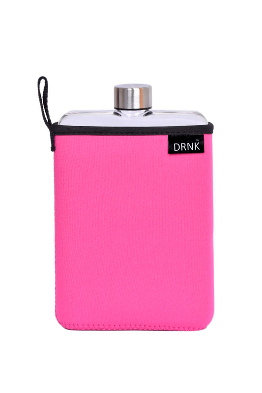 Fuchsia sleeve Tritan water bottle   (500 ml)