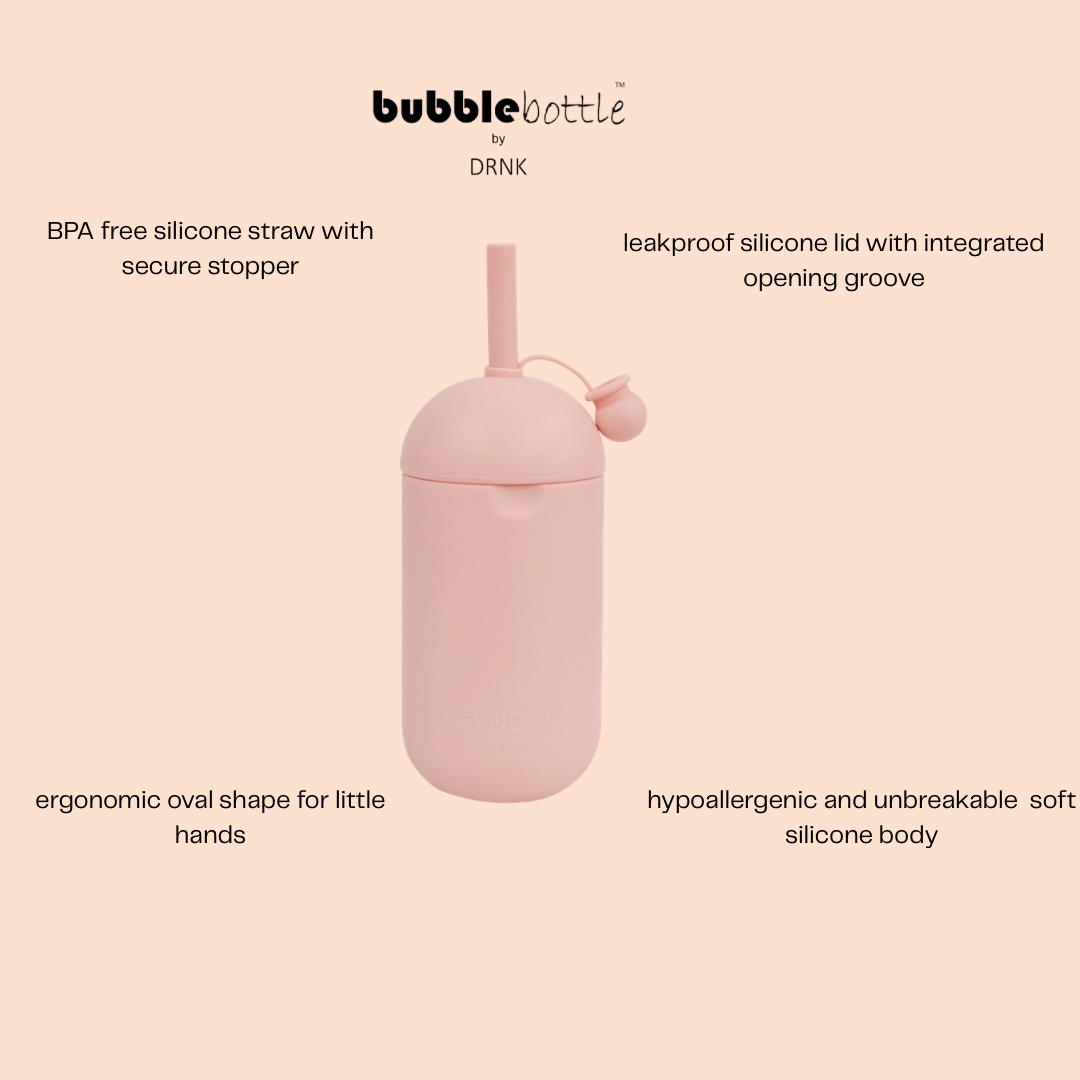Bubblebottle Candy - Silicone Kids Water Bottle (12oz / 350ml)