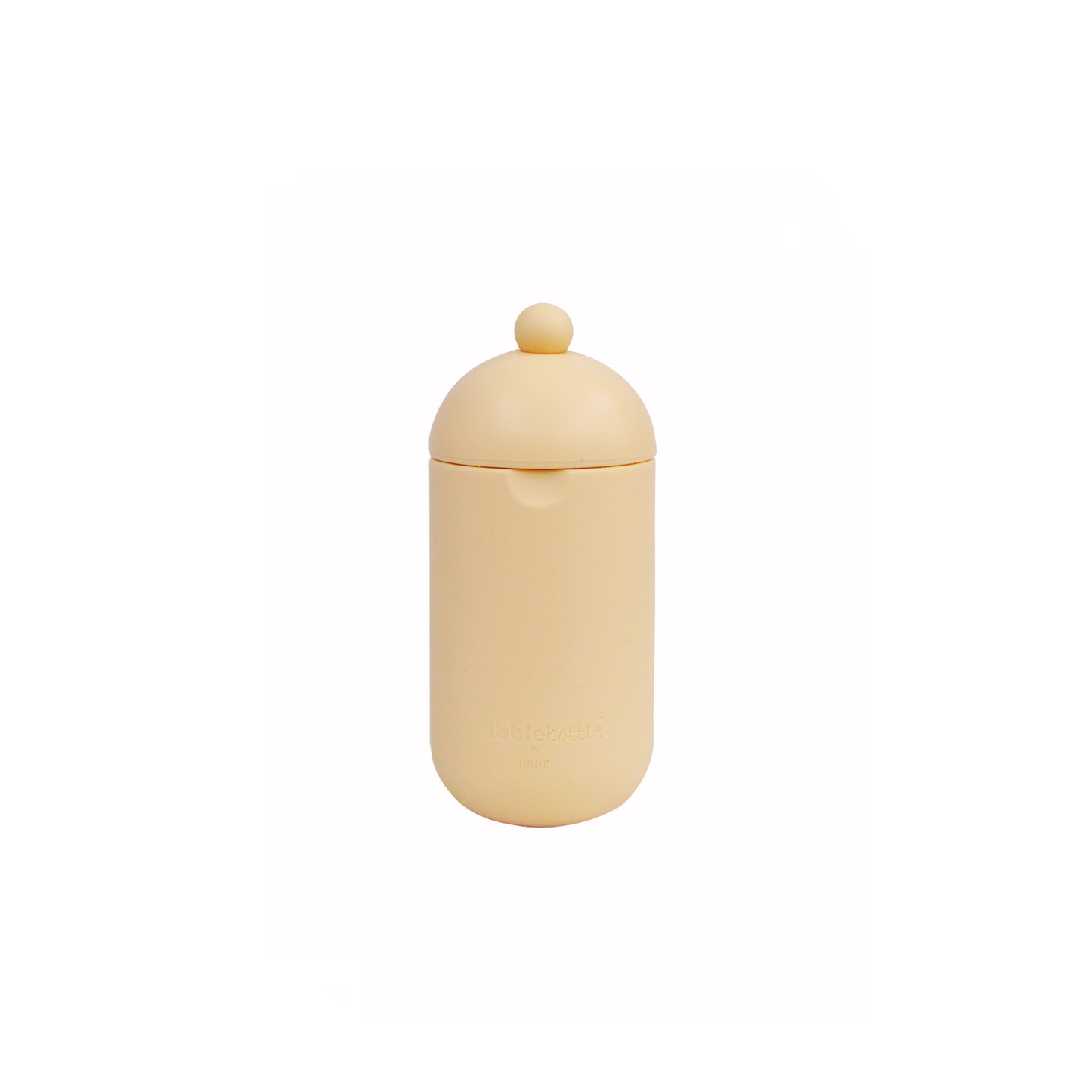 Bubblebottle Cream - Silicone Kids Water Bottle (12oz / 350ml)