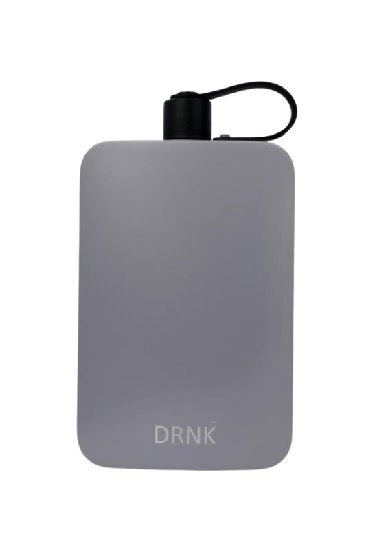 Gunmetal Grey - Stainless Steel slim water bottle (500 ml)