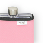Tritan slim water bottle with Pink sleeve (500 ml)