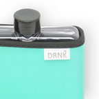 Tritan slim water bottle with Tiffany Blue sleeve (500 ml)