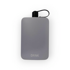 Stainless Steel slim water bottle - Gunmetal Grey (500 ml)